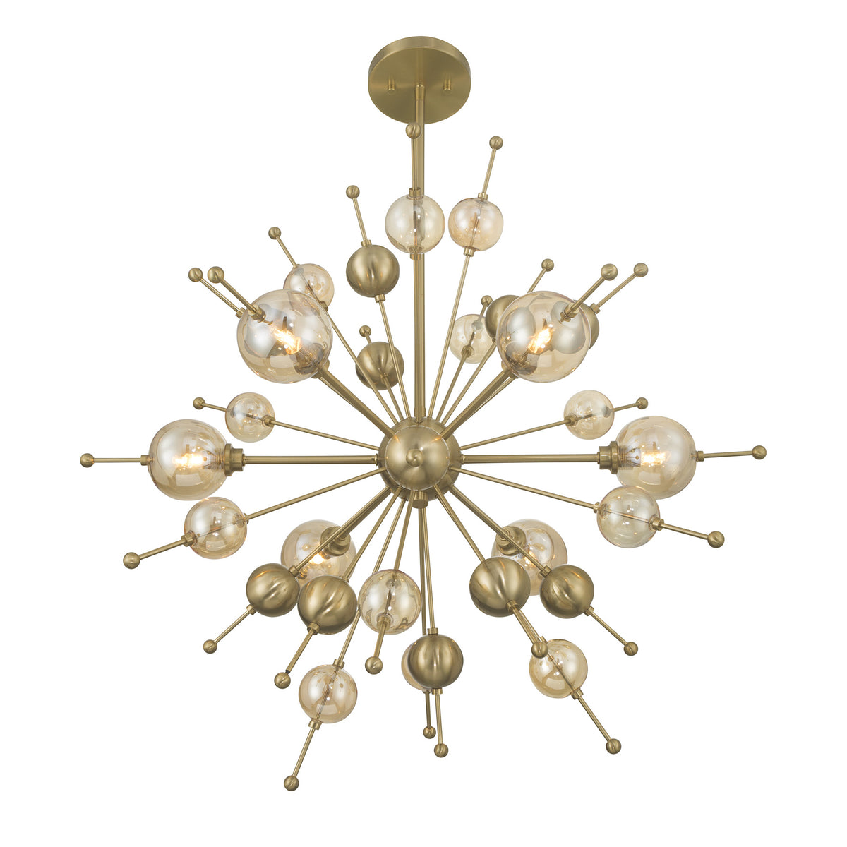 Savoy House Crescent 6-Light Chandelier, 28.5"W - alternate view