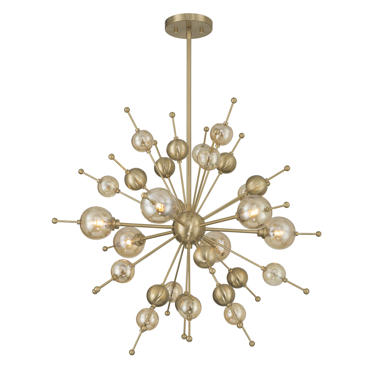 Savoy House Crescent 6-Light Chandelier, 28.5"W - alternate view