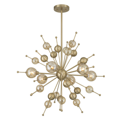 Savoy House Crescent 6-Light Chandelier, 28.5"W - alternate view
