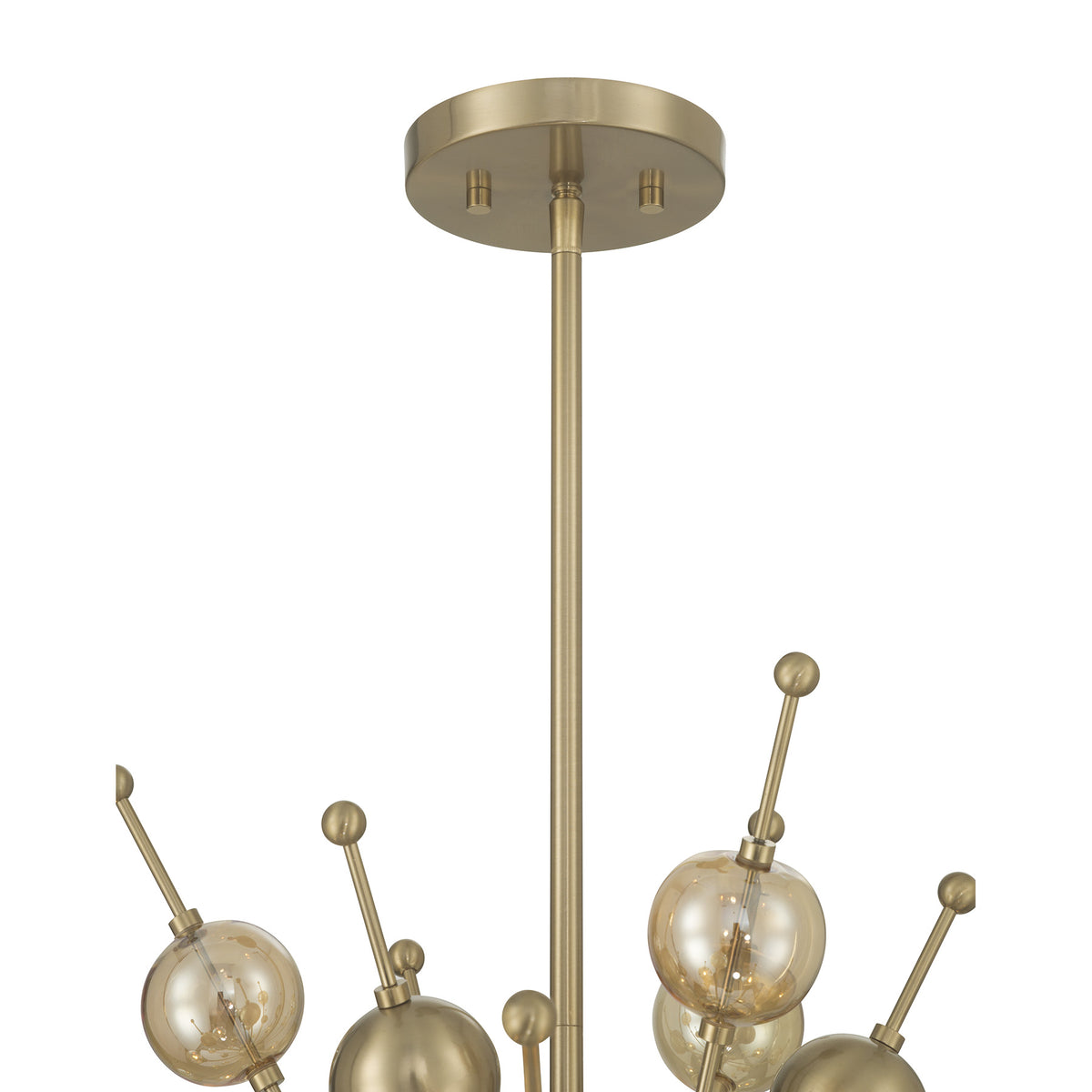 Savoy House Crescent 6-Light Chandelier, 28.5"W - alternate view