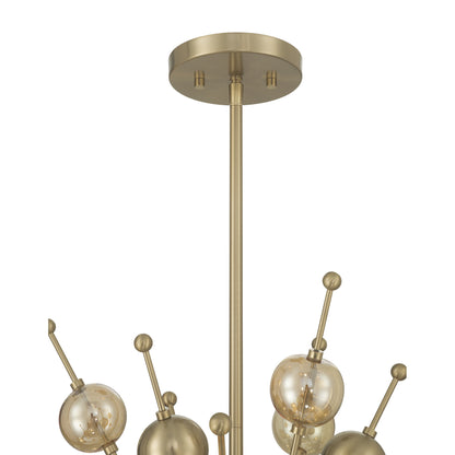 Savoy House Crescent 6-Light Chandelier, 28.5"W - alternate view