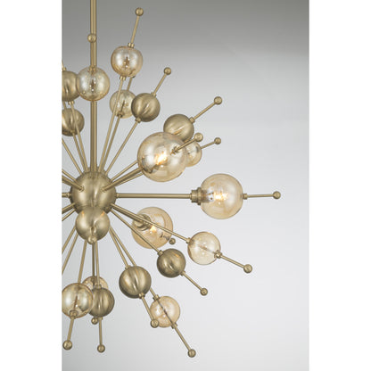Savoy House Crescent 6-Light Chandelier, 28.5"W - alternate view