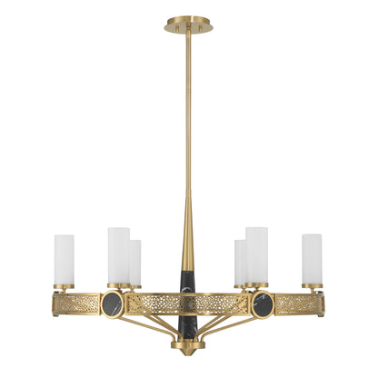 Savoy House Farrell 6-Light Chandelier - alternate view