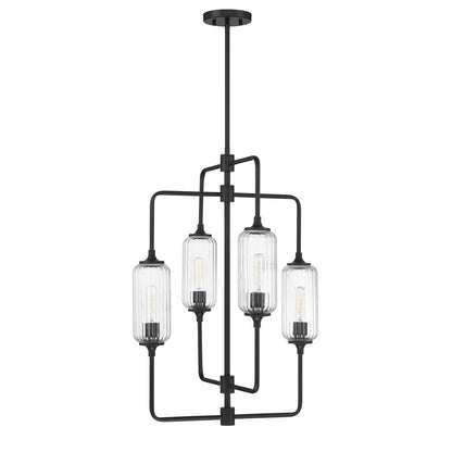Holton 4-Light Chandelier in Warm Brass