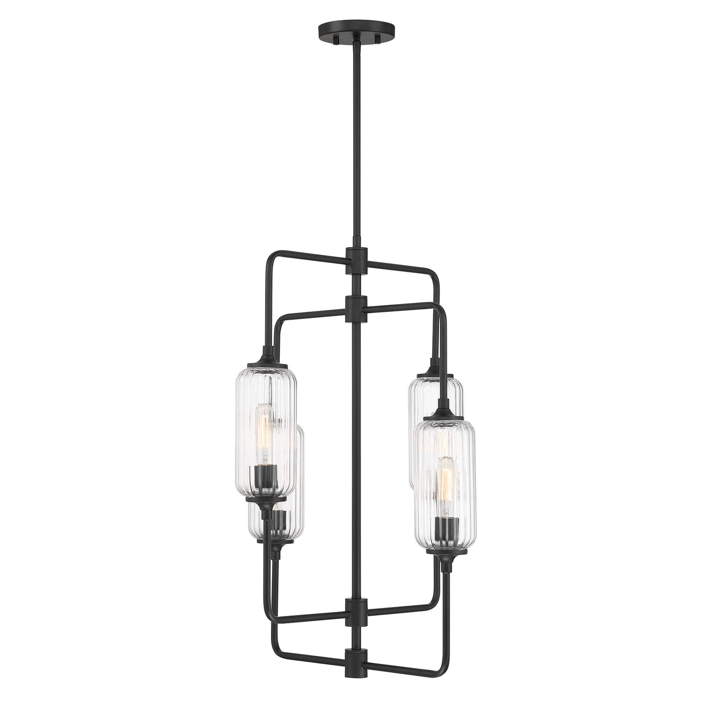 Holton 4-Light Chandelier in Warm Brass