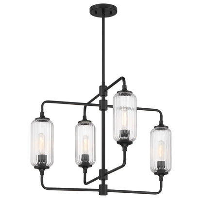 Holton 4-Light Chandelier in Warm Brass