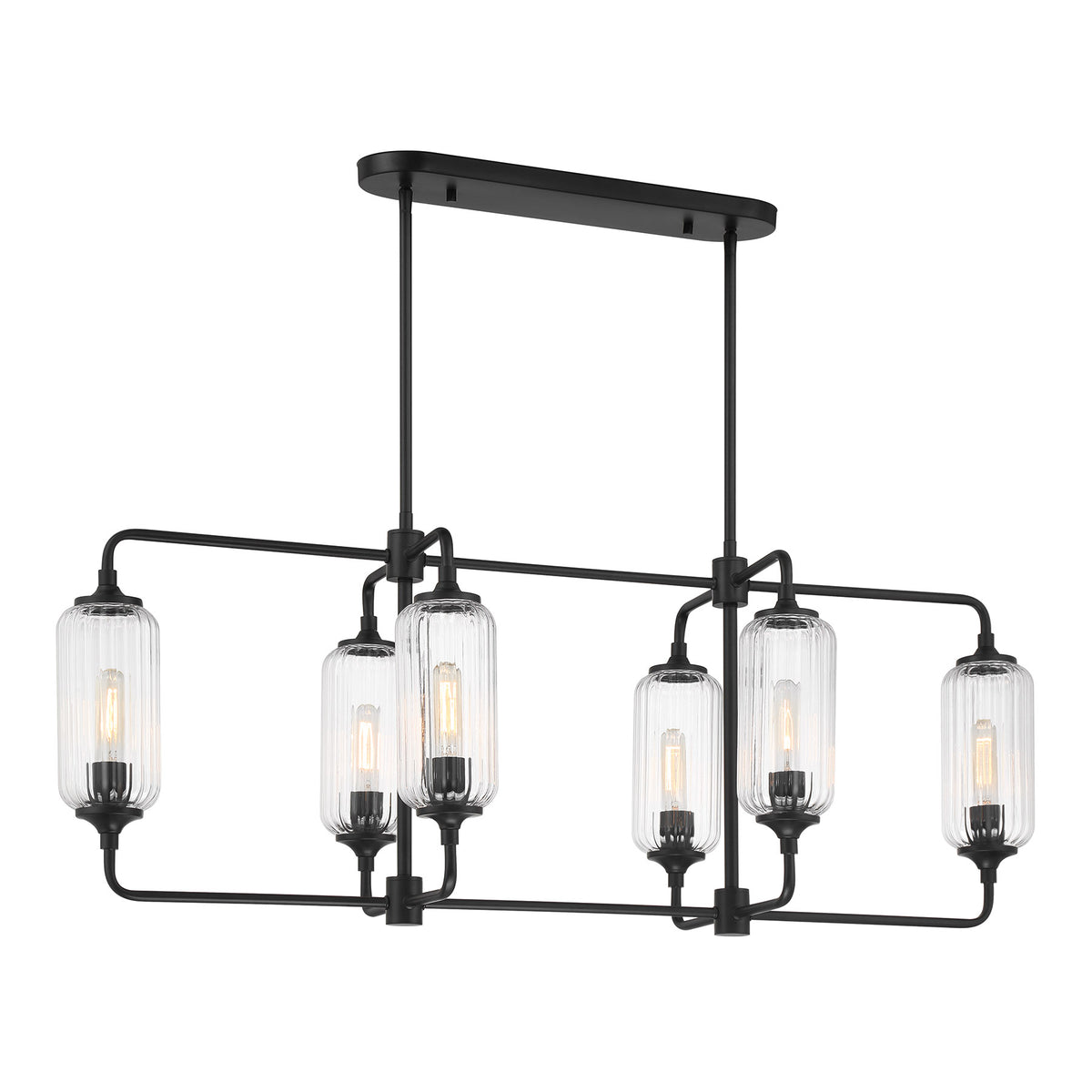 Savoy House Holton 6-Light Linear Chandelier