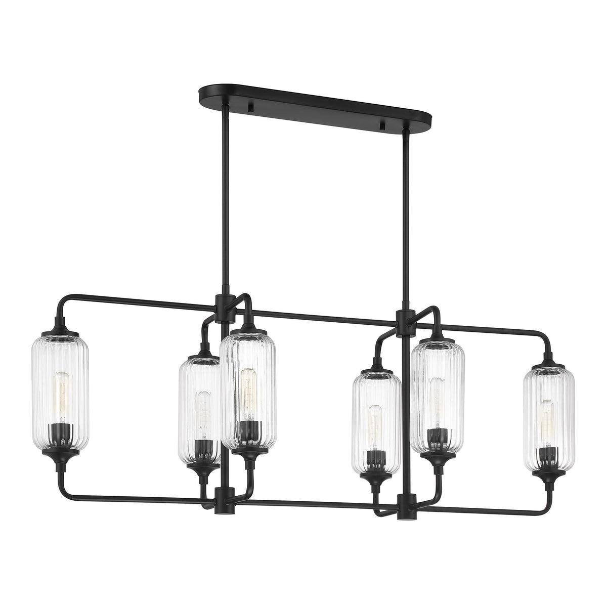 Savoy House Holton 6-Light Linear Chandelier - alternate view
