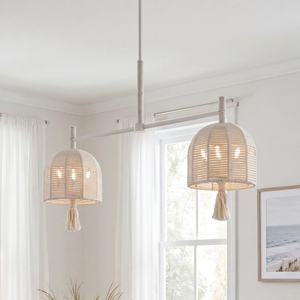 Savoy House Lunara 6-Light Chandelier by Breegan Jane - Cotton