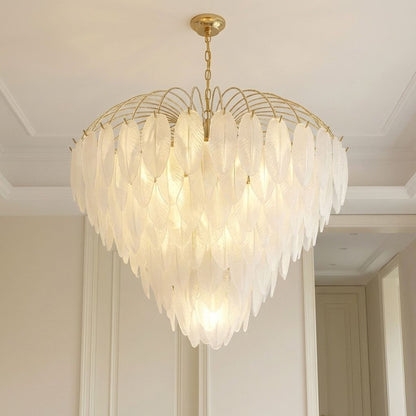 Boa 15-Light Chandelier in Warm Brass by Breegan Jane