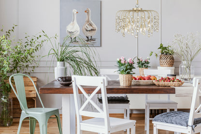 Irina 6-Light Chandelier in Noble Brass