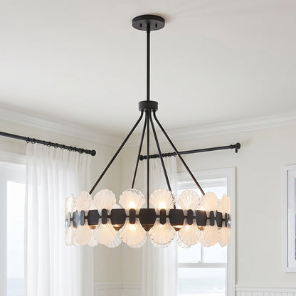 Savoy House Bancroft 6-Light Chandelier - Matte Black