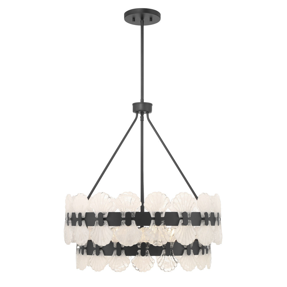 Savoy House Bancroft 5-Light Chandelier - Matte Black
