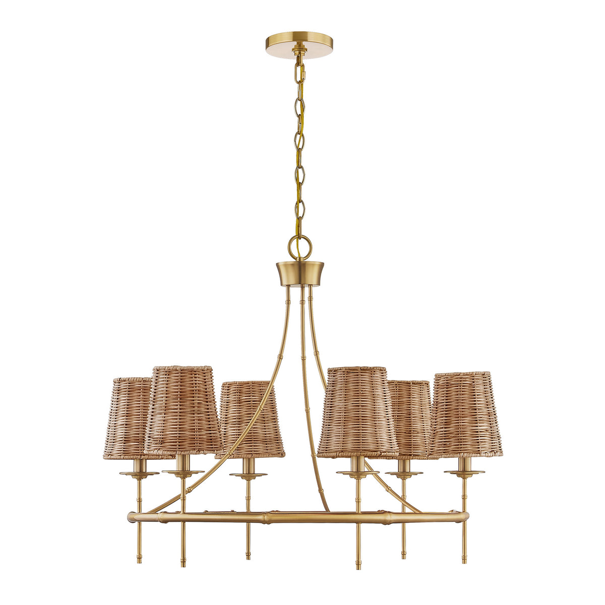 Savoy House Ashbury 6-Light Chandelier - alternate view