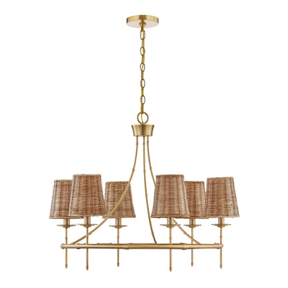 Savoy House Ashbury 6-Light Chandelier - alternate view