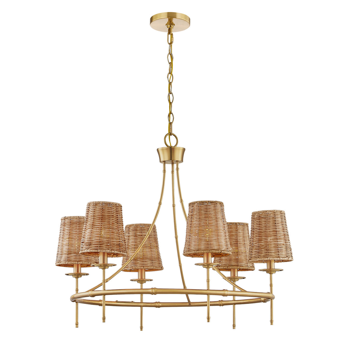 Savoy House Ashbury 6-Light Chandelier - alternate view