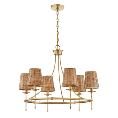 Savoy House Ashbury 6-Light Chandelier - alternate view