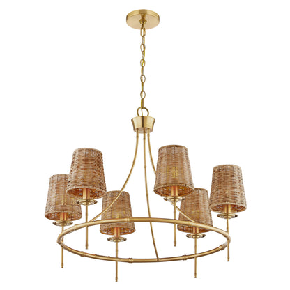 Savoy House Ashbury 6-Light Chandelier - alternate view