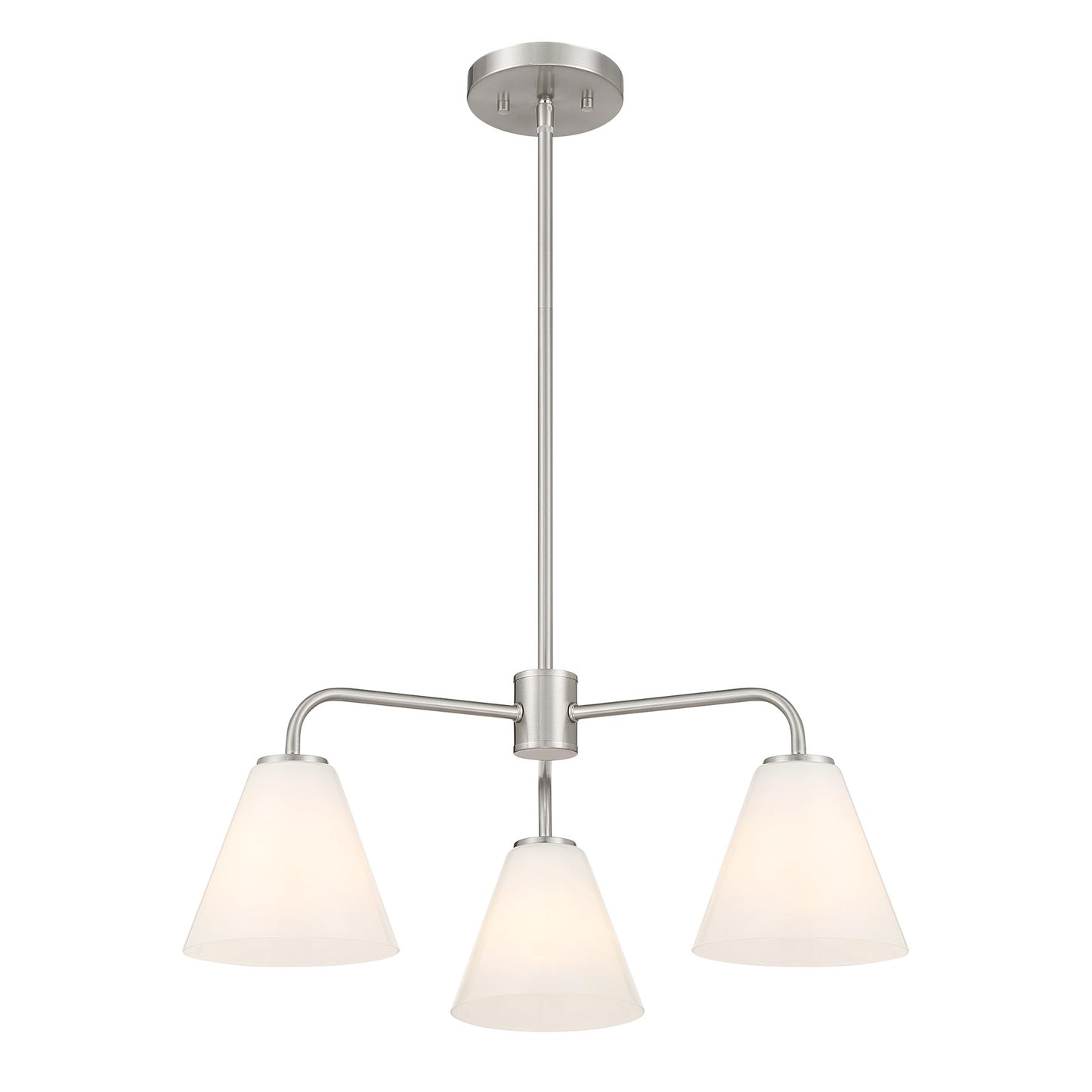 Blair 3-Light Chandelier in Warm Brass