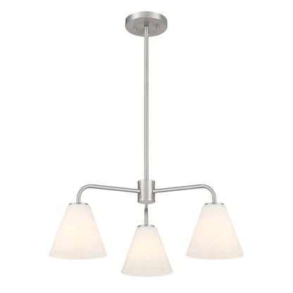 Blair 3-Light Chandelier in Warm Brass