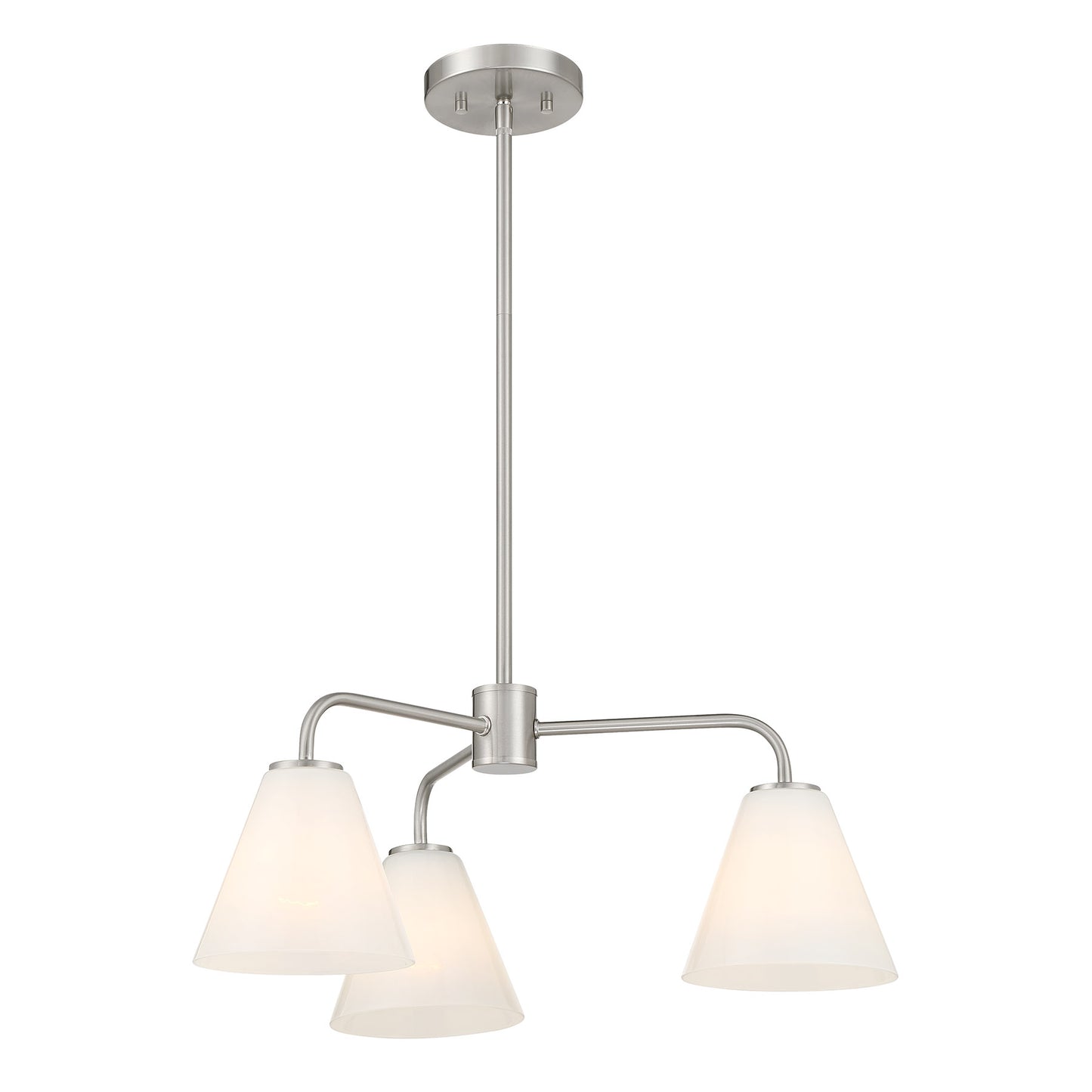 Blair 3-Light Chandelier in Warm Brass