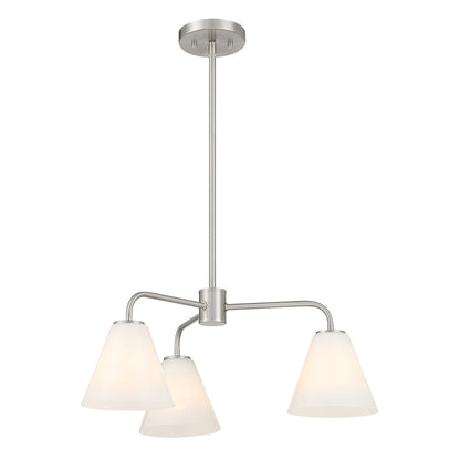 Blair 3-Light Chandelier in Warm Brass