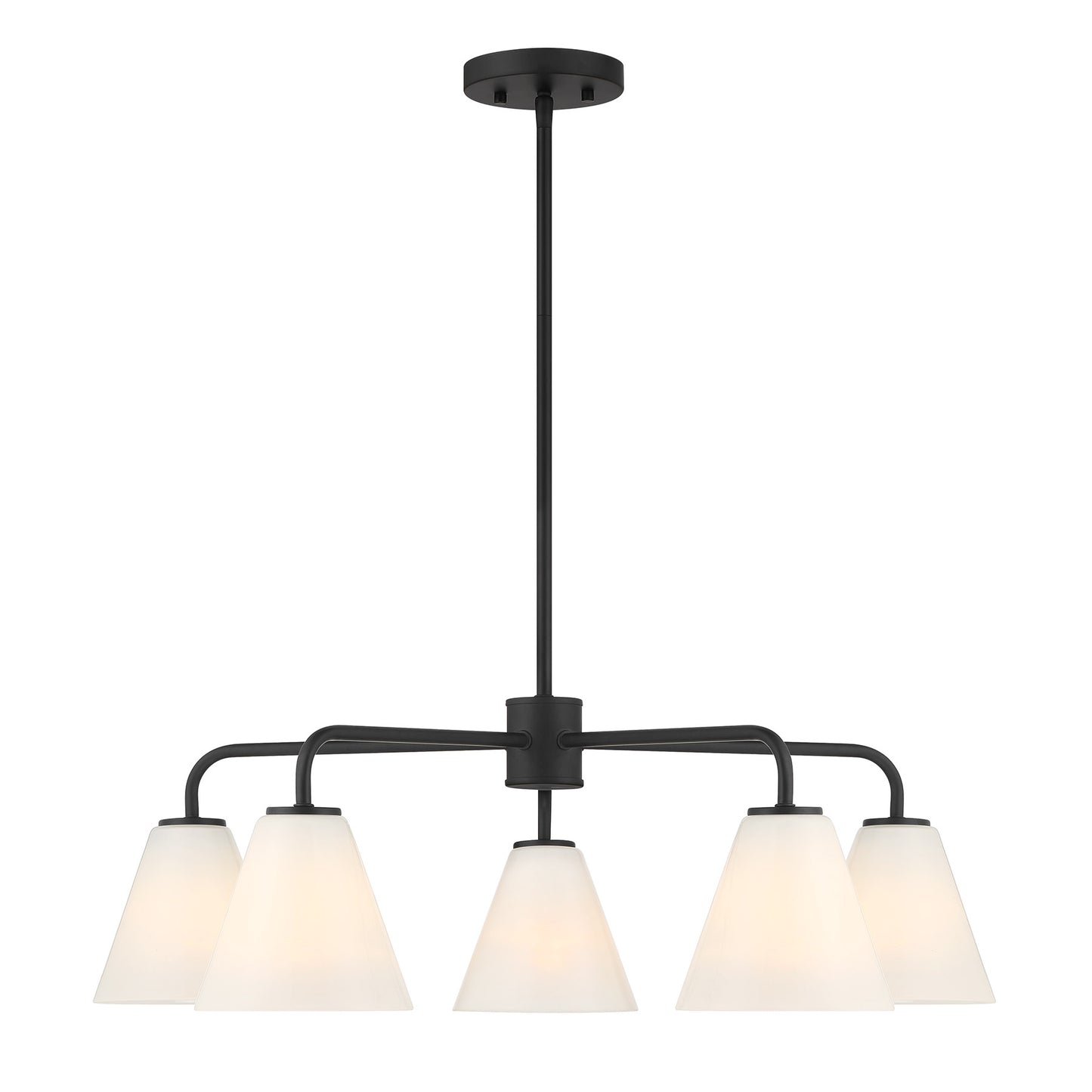 Blair 5-Light Chandelier in Warm Brass
