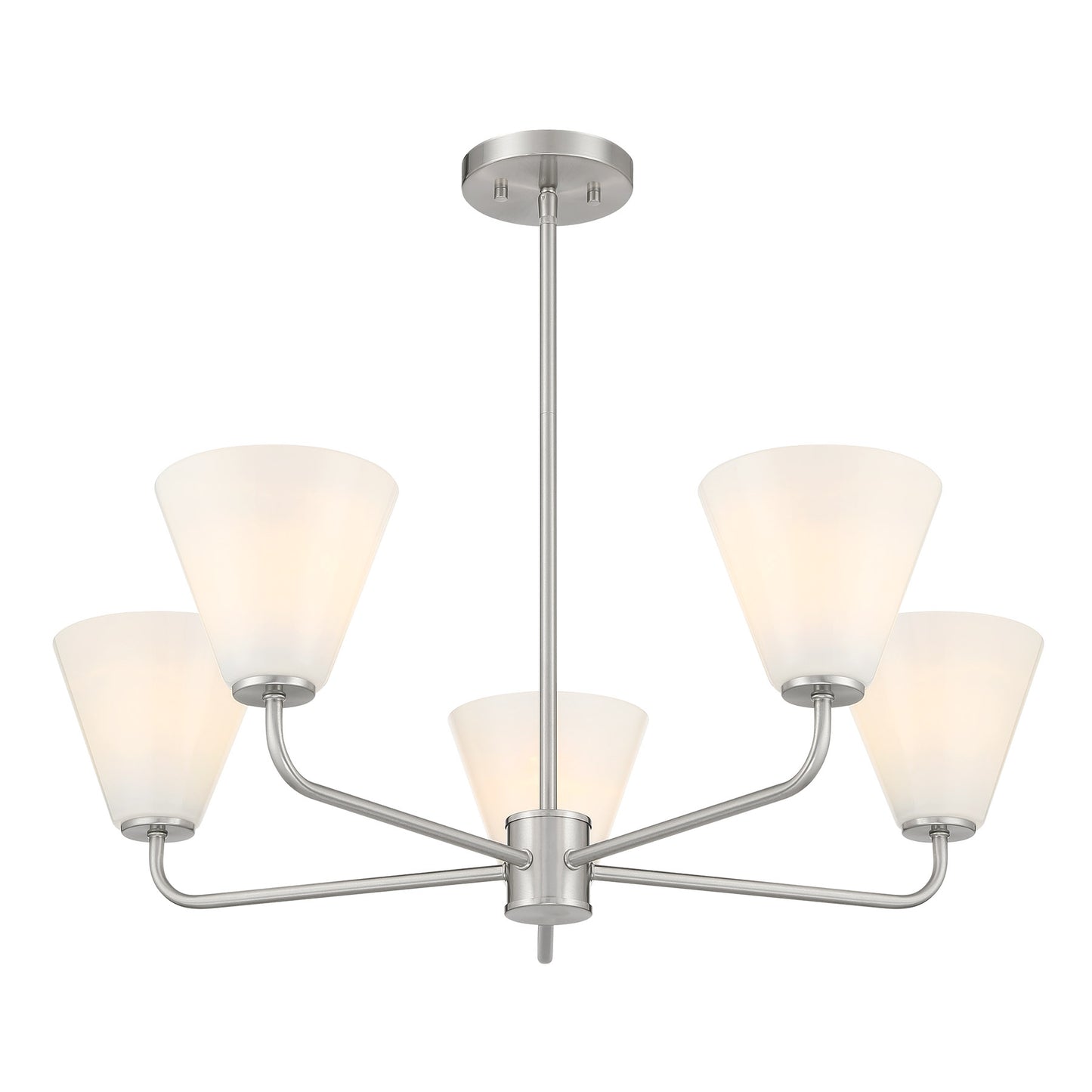 Blair 5-Light Chandelier in Warm Brass