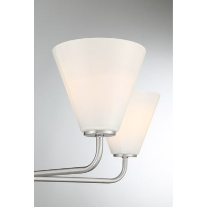 Blair 5-Light Chandelier in Warm Brass