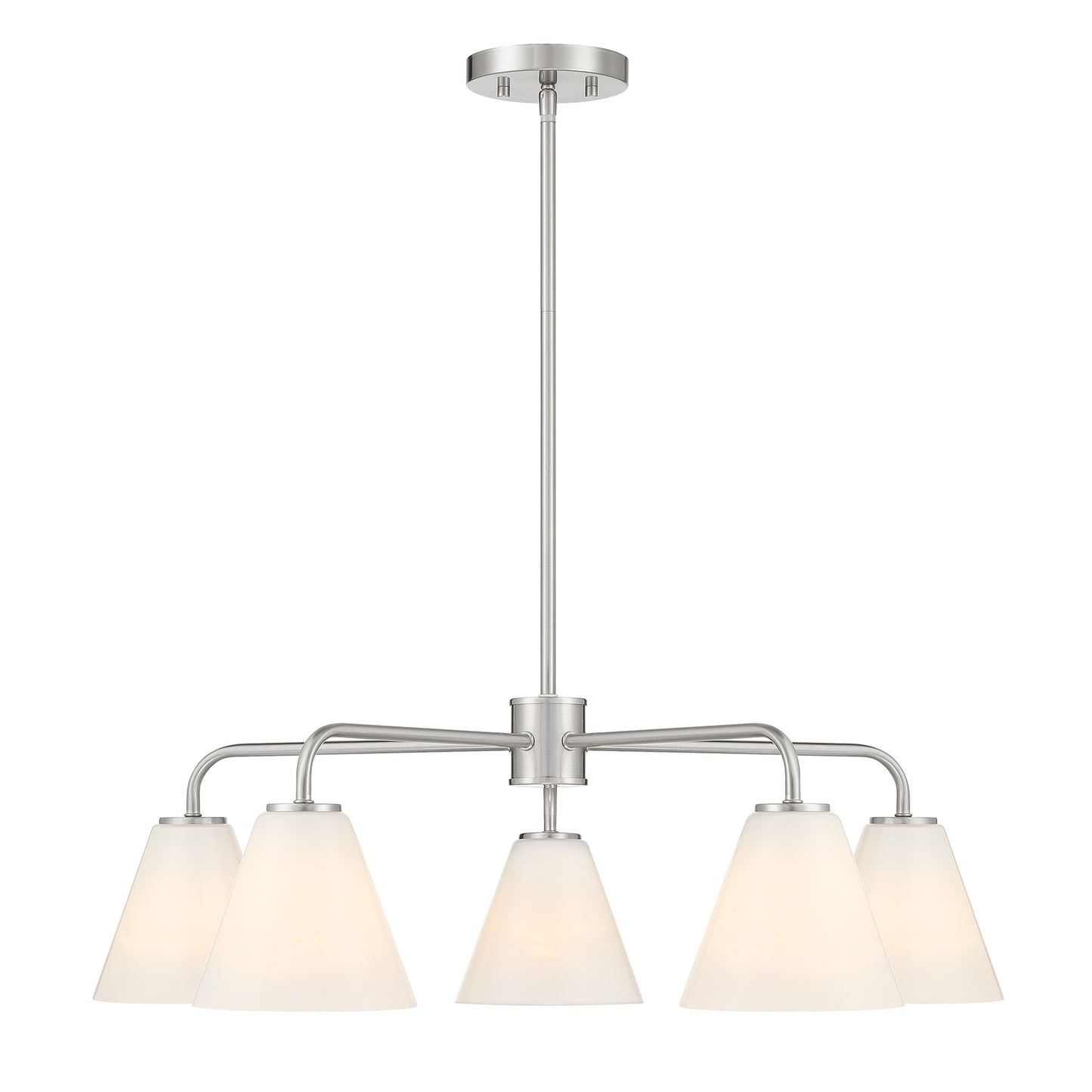 Blair 5-Light Chandelier in Warm Brass