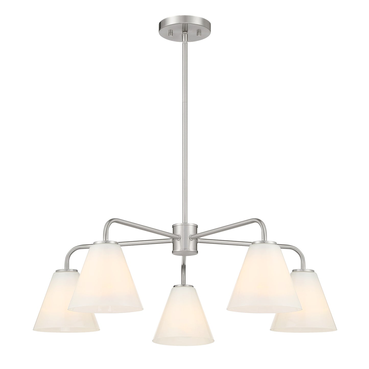 Blair 5-Light Chandelier in Warm Brass