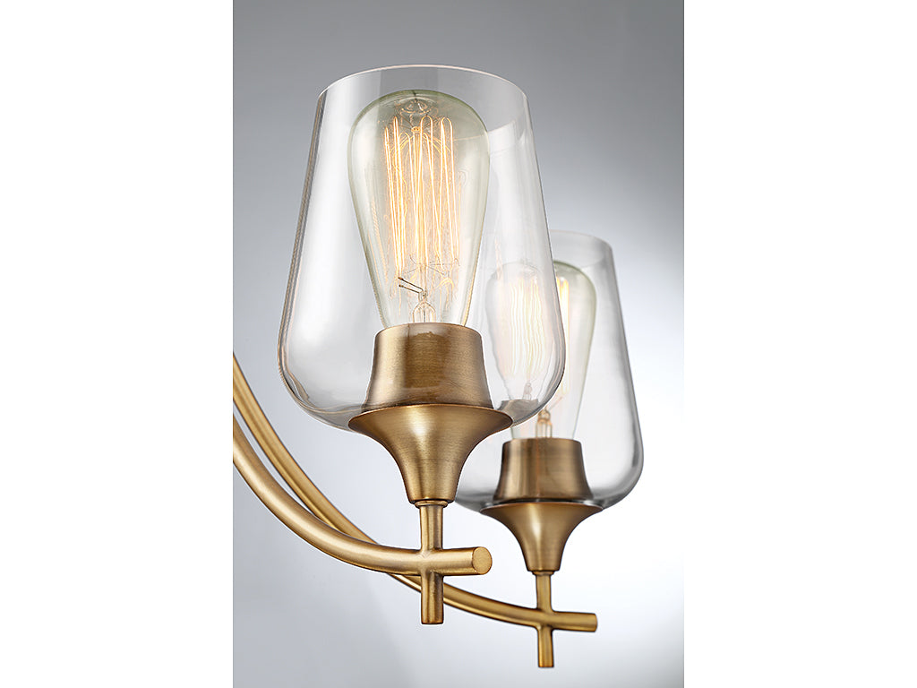 Octave 5-Light Chandelier in English Bronze