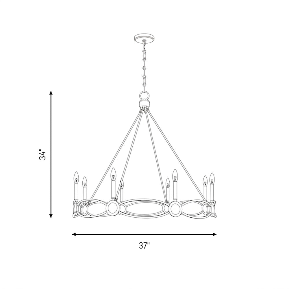 minette 8 light chandelier in 1 4102 8 128