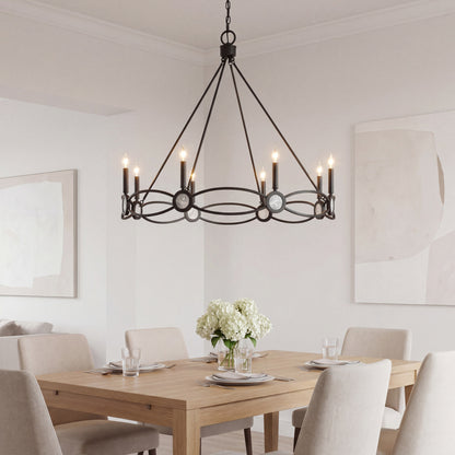 Savoy House Minette 8-Light Chandelier - lifestyle
