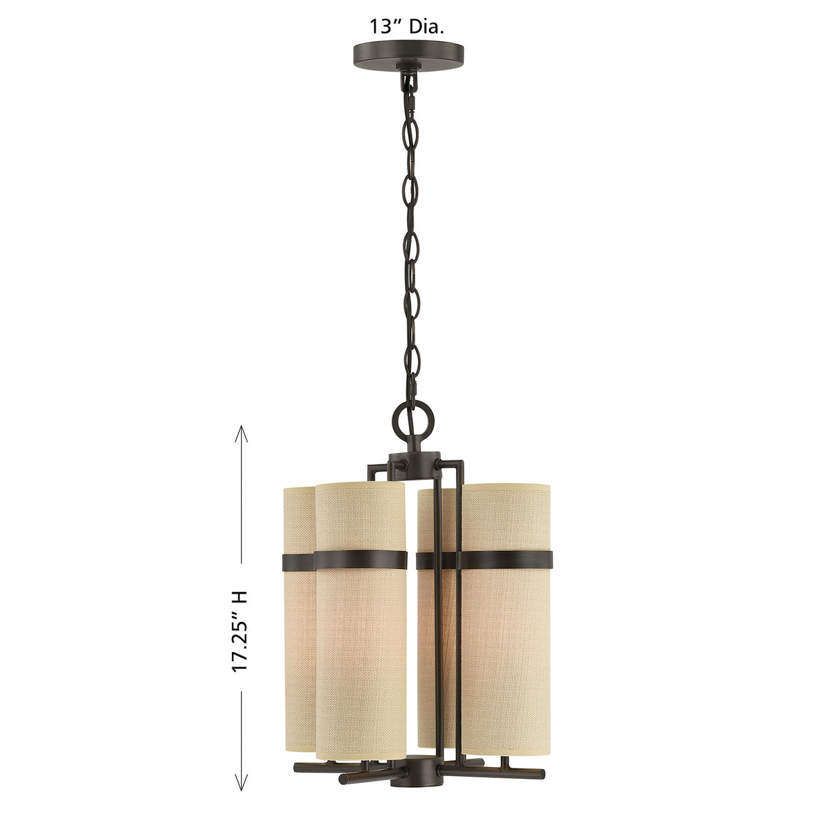 Savoy House Weston 4-Light Chandelier - alternate view