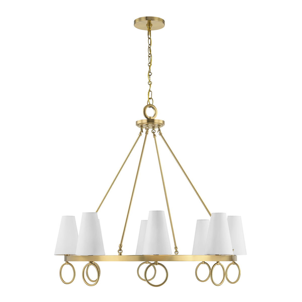Savoy House Wilkes 8-Light Chandelier - alternate view