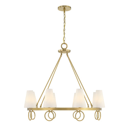 Savoy House Wilkes 8-Light Chandelier - alternate view