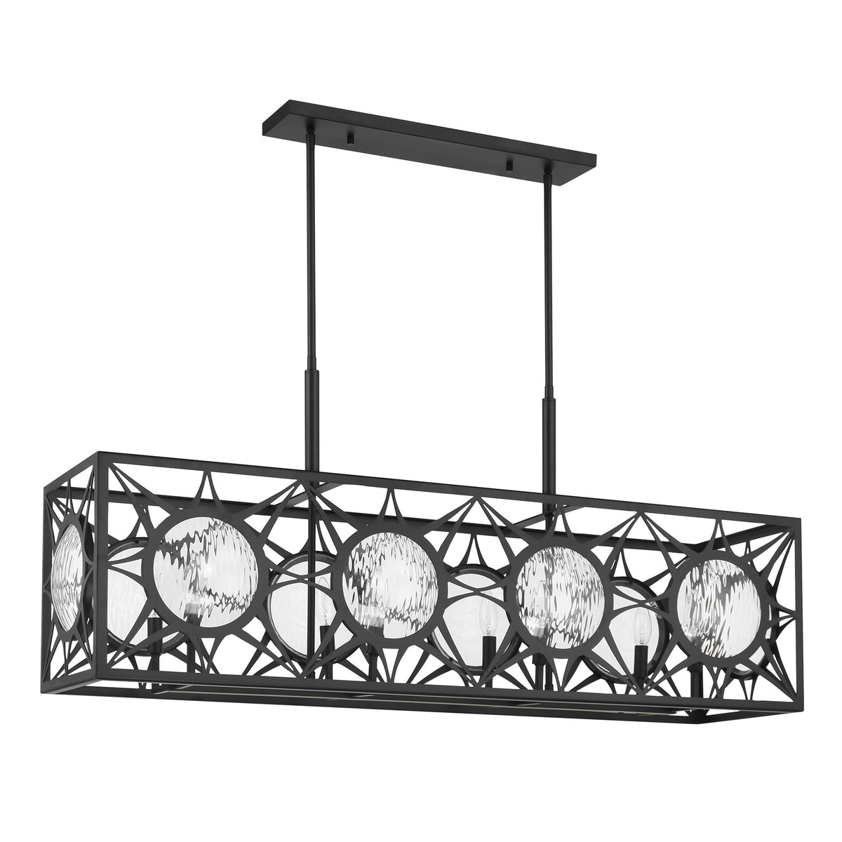 Savoy House Balfour 8-Light Linear Chandelier - alternate view