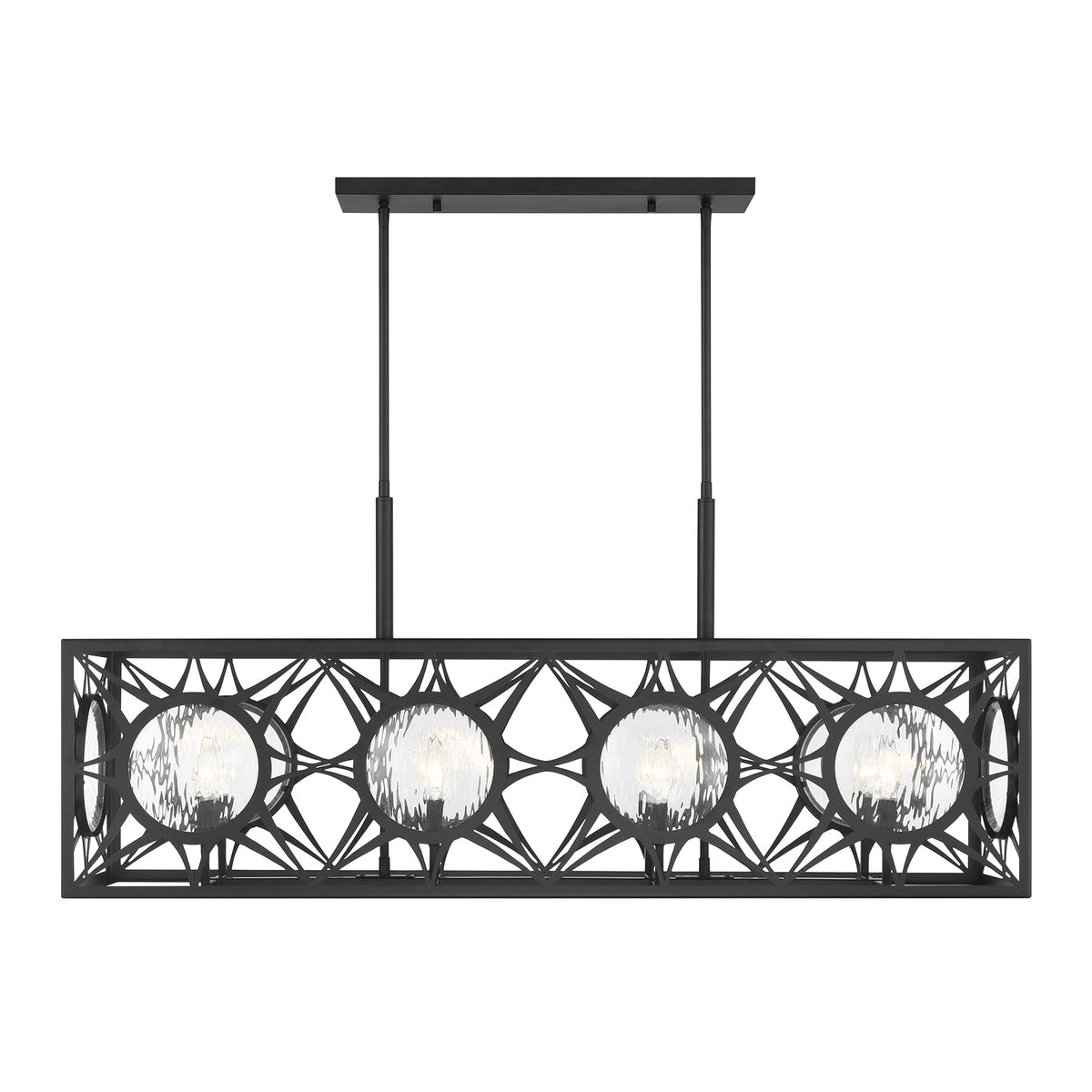 Savoy House Balfour 8-Light Linear Chandelier - alternate view