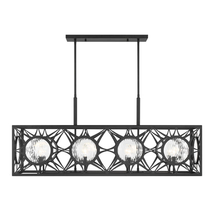 Savoy House Balfour 8-Light Linear Chandelier - alternate view