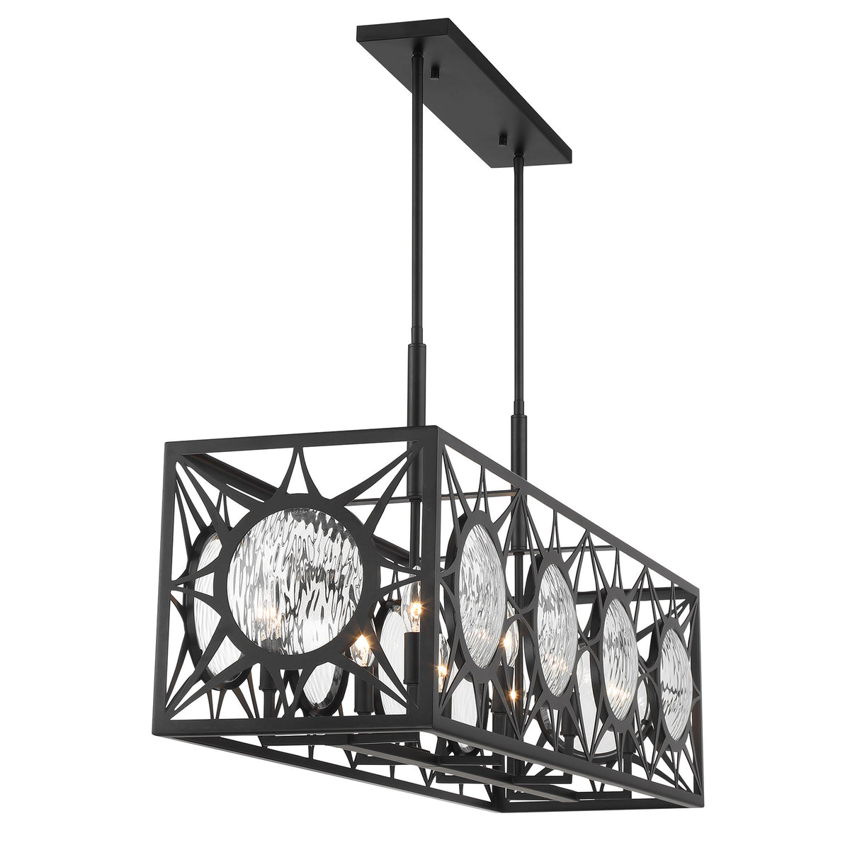 Savoy House Balfour 8-Light Linear Chandelier - alternate view