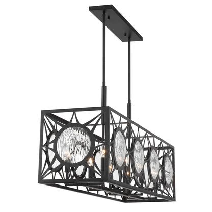 Savoy House Balfour 8-Light Linear Chandelier - alternate view