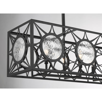 Savoy House Balfour 8-Light Linear Chandelier - alternate view