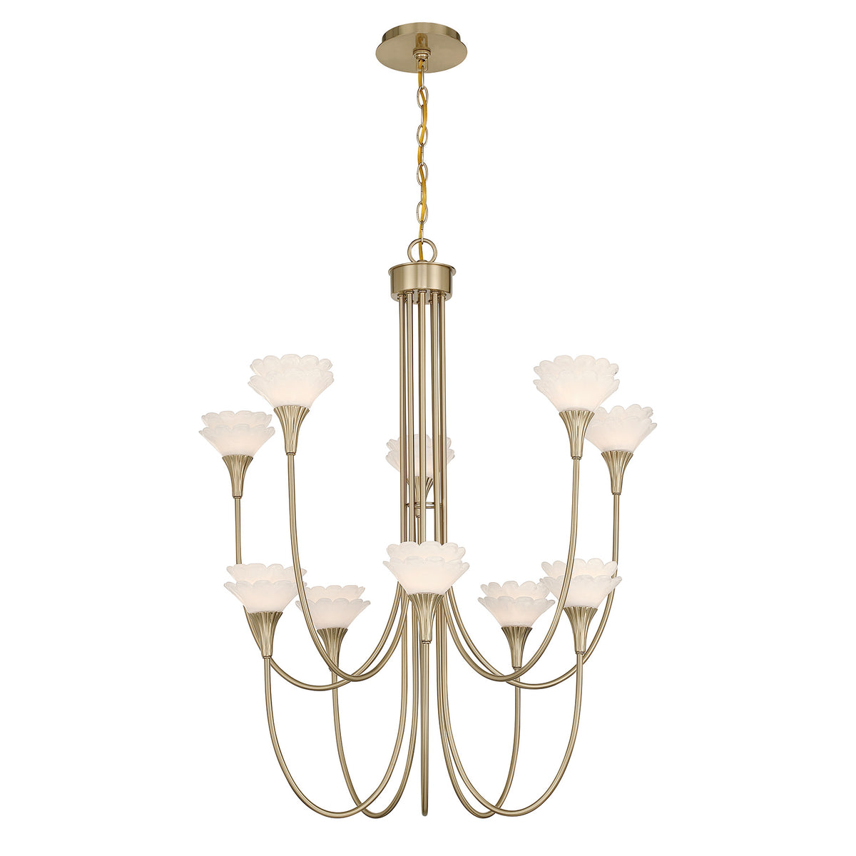 Savoy House Florena 10-Light Chandelier - alternate view