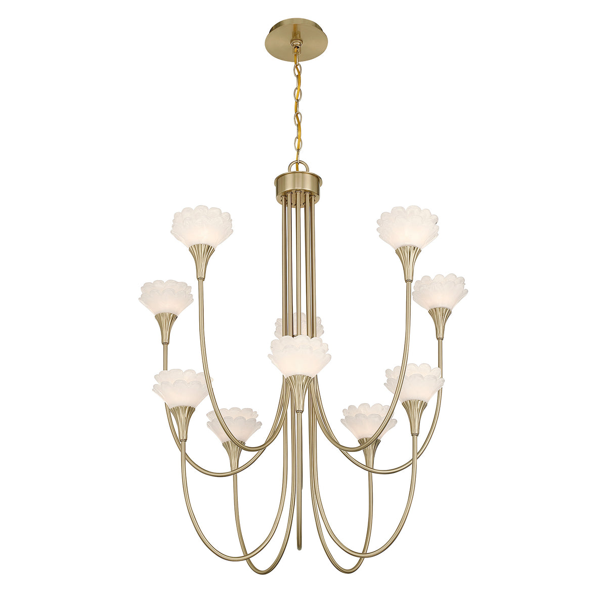 Savoy House Florena 10-Light Chandelier - alternate view