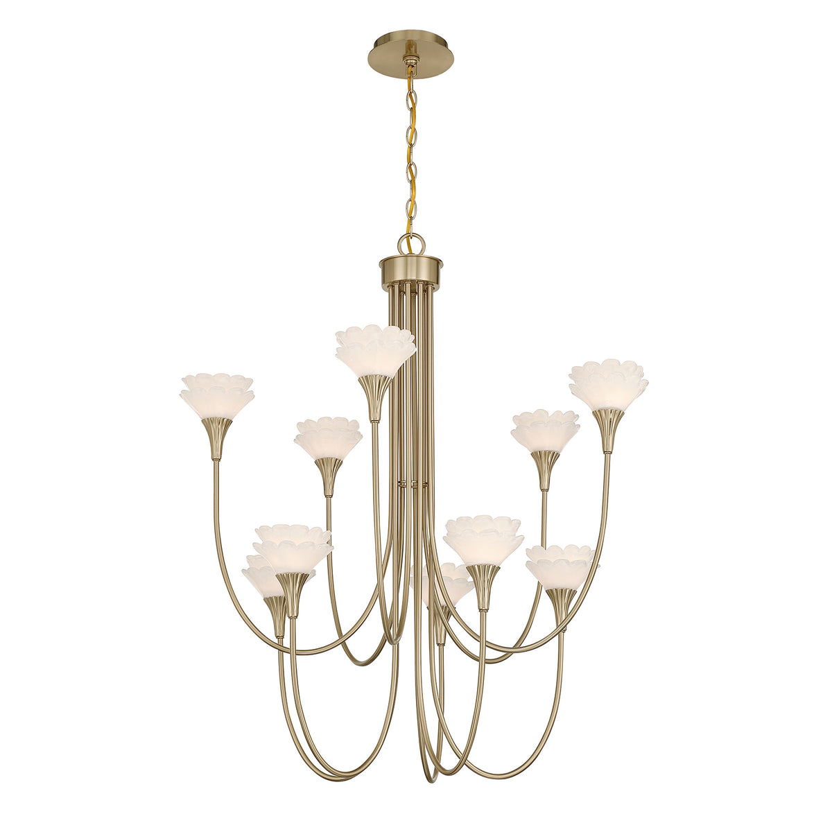Savoy House Florena 10-Light Chandelier - alternate view