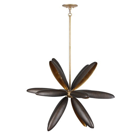 Estrella Del Mar 14-Light Chandelier in Centura with Burnished Gold by Breegan Jane