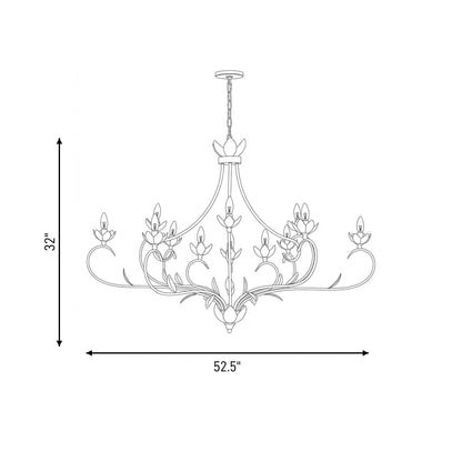 Muse 12-Light Chandelier