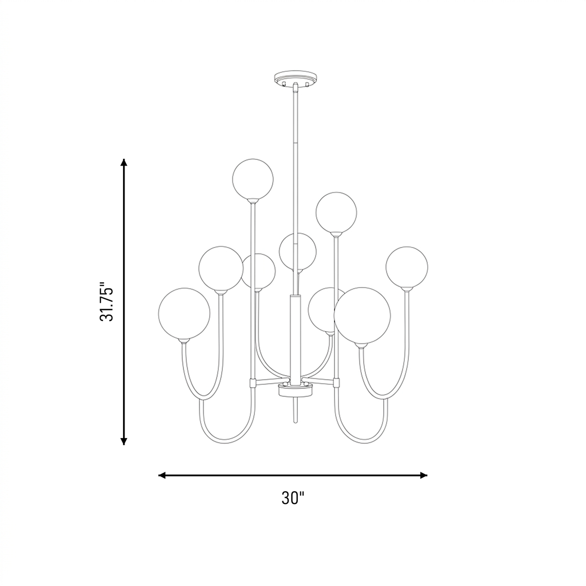 Chester 9-Light Chandelier