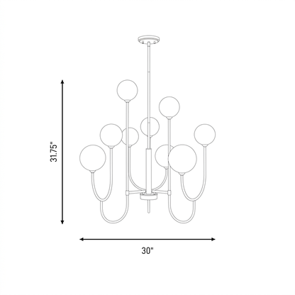 Chester 9-Light Chandelier